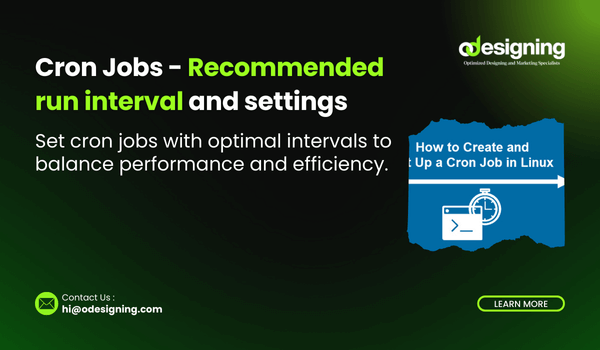 Recommended run interval and settings