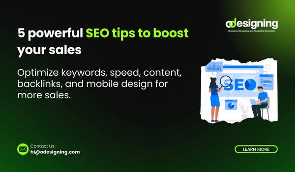 5 powerful seo tips to boost your sales 1 5 powerful seo tips