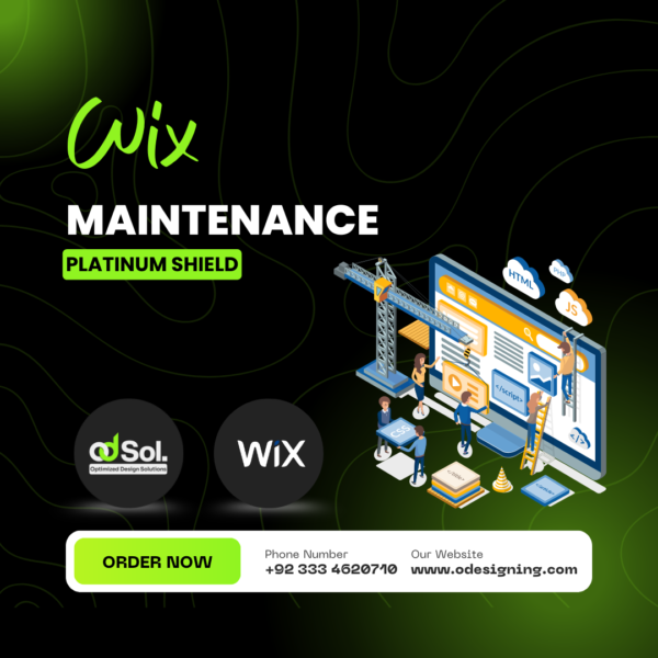 wix website maintenance platinum shield