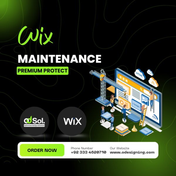 wix website maintenance premium