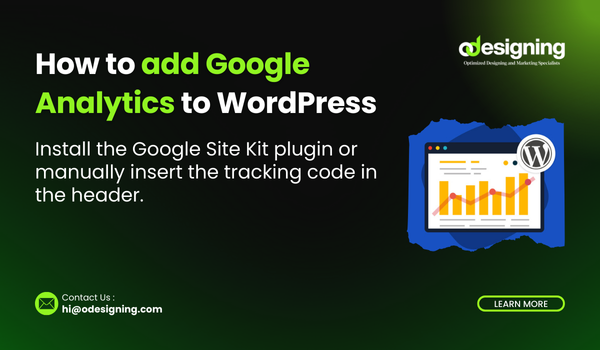 Add Google Analytics to WordPress