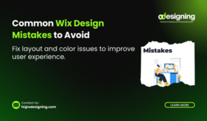 Common Wix Design Mistakes