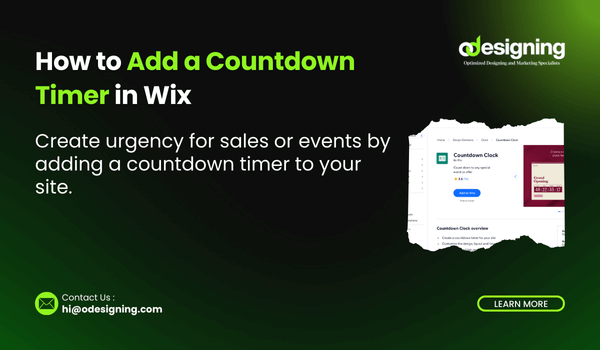 how to add a countdown timer in wix 1 how to add a countdown timer in wix